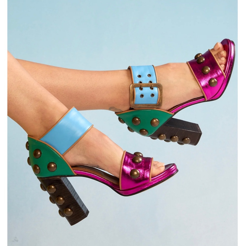 ISO Cynthia Rowley Studded Heel in 7.5/8